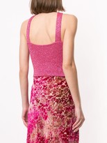 Thumbnail for your product : Peter Pilotto Diamond Knit Halter Top