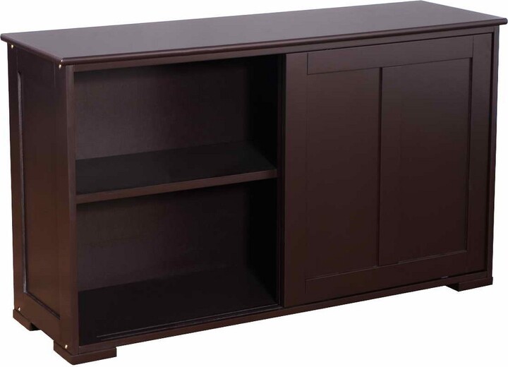 Tangkula Wood Buffet Cupboard Kitchen Storage Sideboard w