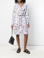 Thumbnail for your product : Cédric Charlier Floral Print Shirt Dress