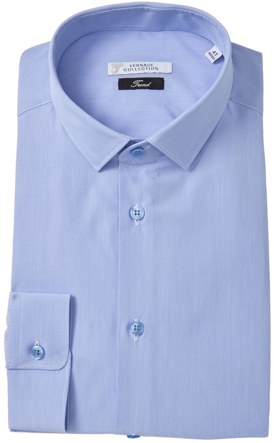 versace men's dress shirt