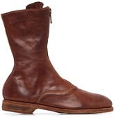 Thumbnail for your product : Guidi Soft Leather Mid-Calf Boots