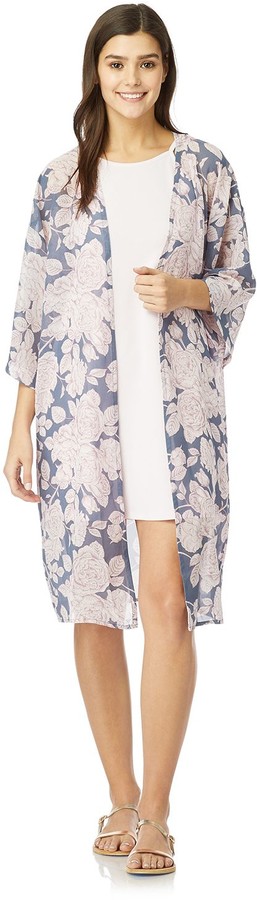 no boundaries dress with kimono