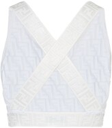 Thumbnail for your product : Fendi FF-print sports top