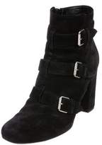 Thumbnail for your product : Saint Laurent Suede Ankle Boots Black Suede Ankle Boots