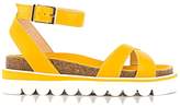 Mellow yellow Bobine Leather Sandals