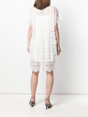 Tsumori Chisato Lace Embroidered Dress