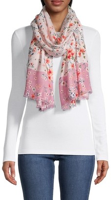 Vince Camuto Ditzy Floral-Print Scarf