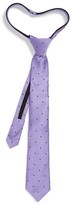 Thumbnail for your product : Nordstrom Lavender Dot Zip Tie (Little Boys)