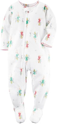 Carter's Little Girls' Toddler "Fairy Dreams" Footed Pajamas