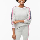 Thumbnail for your product : J.Crew Fleece sweatshirt with side stripe