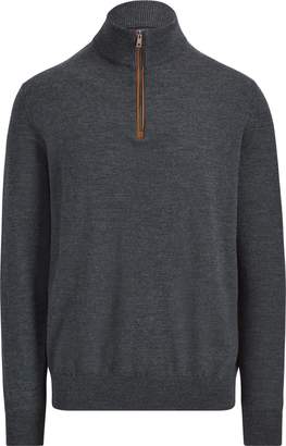Ralph Lauren Merino Wool Half-Zip Sweater