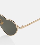 Thumbnail for your product : Saint Laurent SL 301 Loulou heart-shaped sunglasses