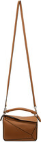 Thumbnail for your product : Loewe Tan Mini Puzzle Bag