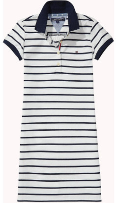 Tommy Hilfiger Ame Girls Stripe Polo Dress S/S