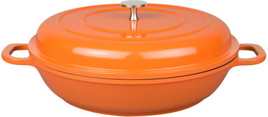 Master Pan 3 Qt. Non-Stick Cast Aluminum Round Casserole