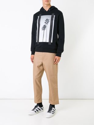 Palm Angels 'palms' print hoodie - men - Cotton - XL