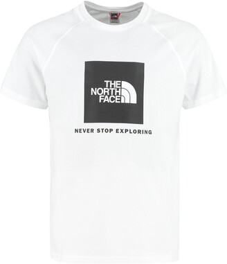 The North Face Slogan Print T-Shirt - ShopStyle