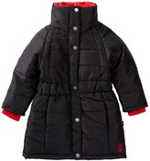 Thumbnail for your product : Izod Shirred Waist Puffer Jacket (Big Girls)