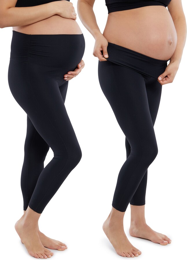 Ingrid & Isabel Maternity Foldover Legging Bundle