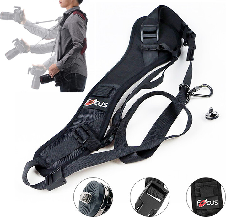 XMSJ Portable Shoulder Camera Strap for DSLR Digital SLR Camera Canon Nikon Sonys Quick Rapid camera accessories Neck Strap Belt