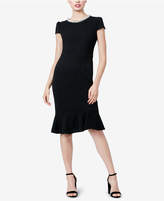 Thumbnail for your product : Betsey Johnson Pearl-Trim Trumpet Dress