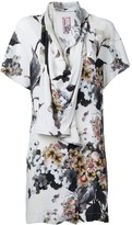 Thumbnail for your product : Antonio Marras Printed Draped Blouse