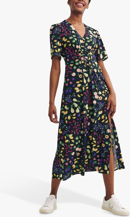 Nobody's Child Daisy Carmen Fruit Mini Dress, Black ShopStyle