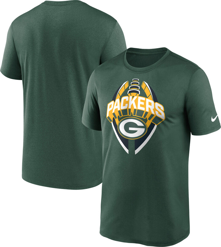 Men's Nike Green Green Bay Packers Big & Tall Primetime Legend Icon Performance T-Shirt