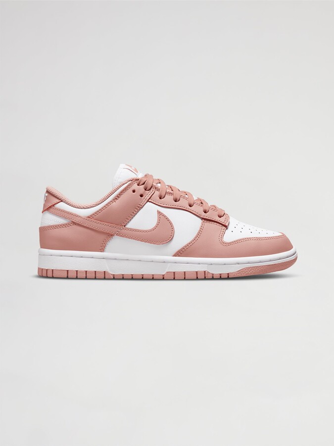 dunk low off white rose