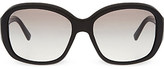 Thumbnail for your product : Prada Black rectangle sunglasses