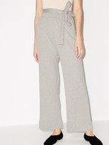 Thumbnail for your product : Base Range Lhasa ribbed-knit trousers