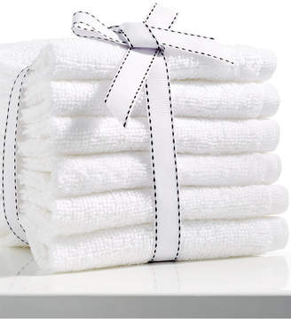 Baltic Linens CLOSEOUT! Baltic White 6-Pc Washcloth Pack, Created for Macy's