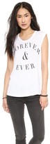 Thumbnail for your product : SUNDRY Forever & Ever Sleeveless Tee