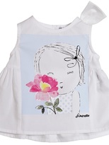 Thumbnail for your product : Simonetta Printed Cotton Top
