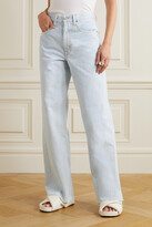 Thumbnail for your product : SLVRLAKE + Net Sustain Grace High-rise Organic Wide-leg Jeans - Light denim