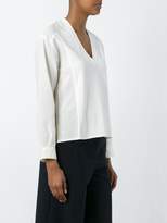 Thumbnail for your product : Cédric Charlier v-neck longsleeved top