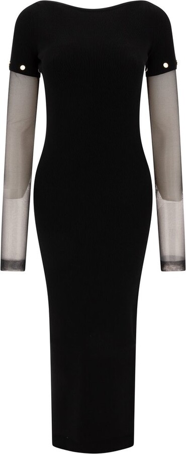Sportmax Grazia Boat Neck Dress
