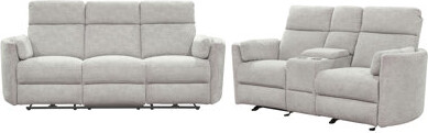 Wade Logan Bre Power Reclining Sofa And Loveseat