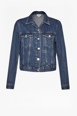 French Connection Micro Western Denim Jacket