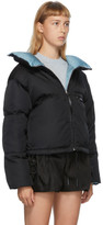 Thumbnail for your product : Prada Black Recycled Nylon Down Jacket