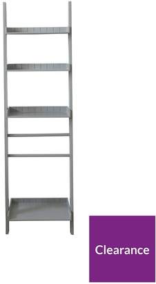 Painted Wall Leaning Shelf - Grey