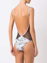 Thumbnail for your product : Amir Slama panelled swimsuit