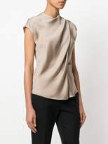 Thumbnail for your product : Giorgio Armani draped neck blouse