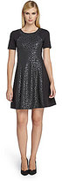 Thumbnail for your product : Catherine Malandrino Chris Fit-and-Flare Leopard-Print Dress