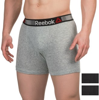 Reebok Cotton Boxer Briefs - 3-Pack (For Men)