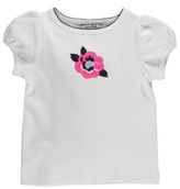 Thumbnail for your product : Hartstrings Baby Girls White Floral Applique Tee