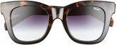 Thumbnail for your product : Quay After Hours 50mm Square Sunglasses