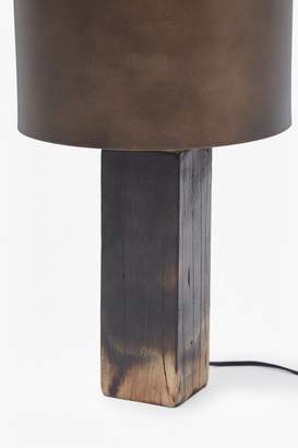 French Connection Burnt Wood Ombre Table Lamp