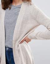 Thumbnail for your product : Brave Soul Open Front Cardigan in Mid Length