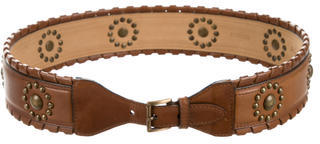 Alaia Stud-Embellished Waist Belt